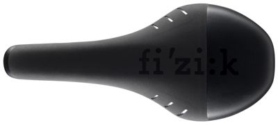 Fizik Tundra M1 Carbon Braided MTB Saddle - Black - Black - 125mm Wide, Black - Black